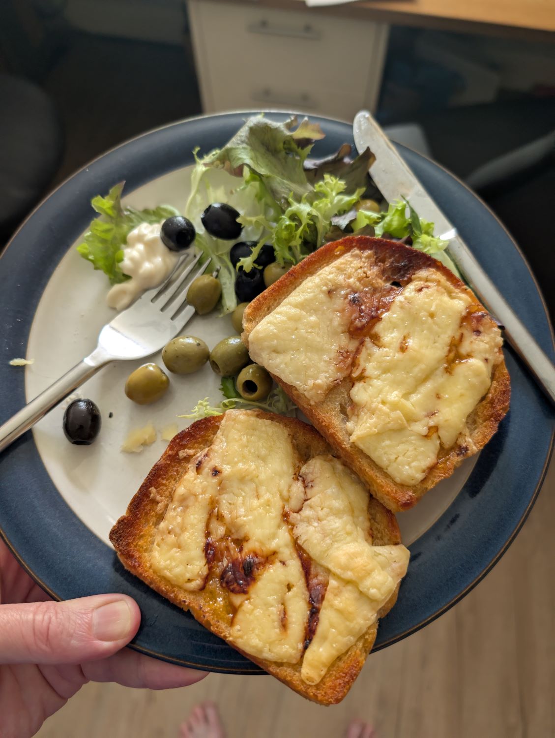 Cheese on toast